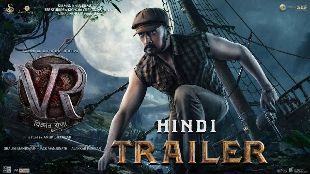 Vikrant Rona - Official Hindi Trailer || K Sudeep, Jacqueline F || Anup B || Ajaneesh || Shalini Art
